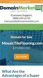 Mobile Screenshot of mosaictileflooring.com